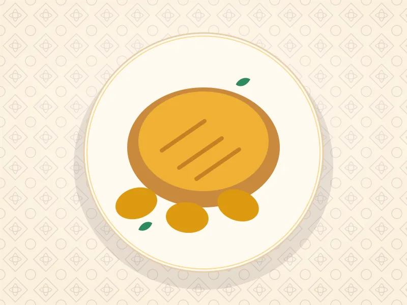 Frango assado dourado com batatas